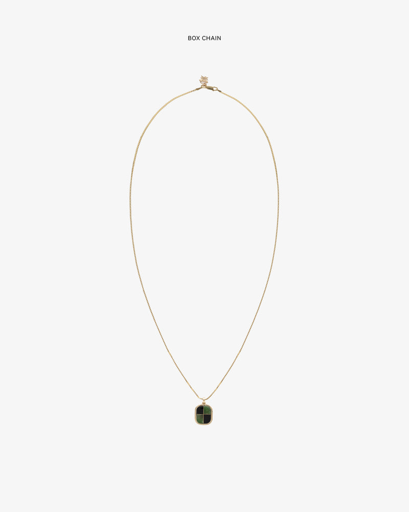 14Kt Gold Mosaic Pendant