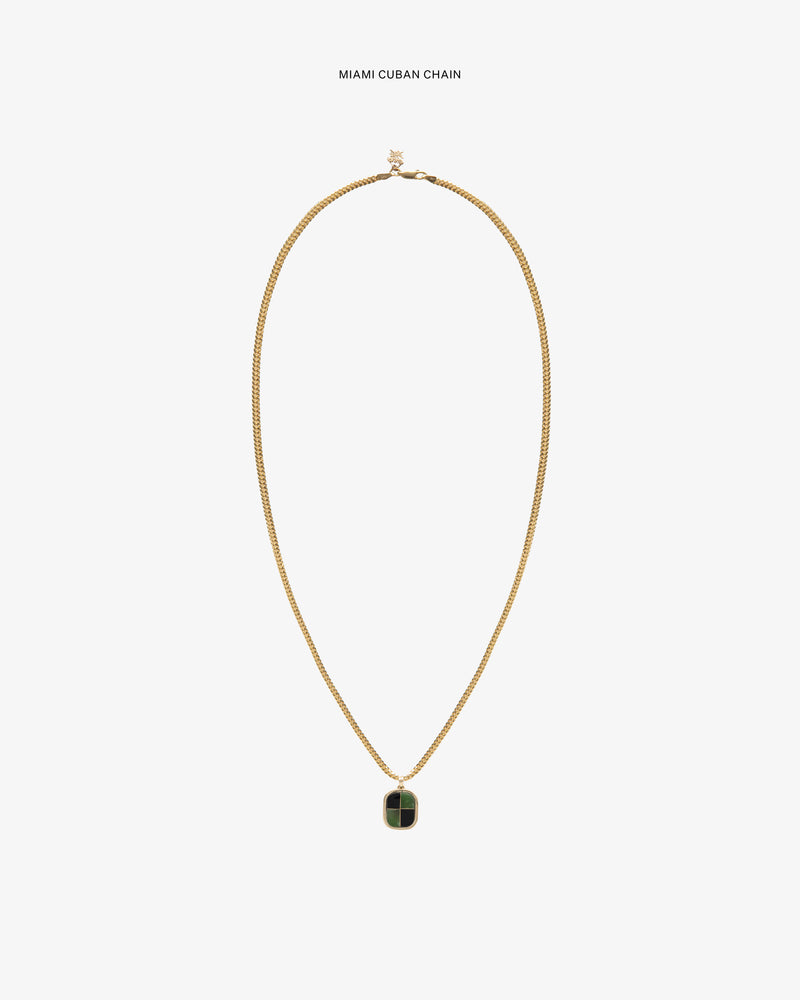 14Kt Gold Mosaic Pendant