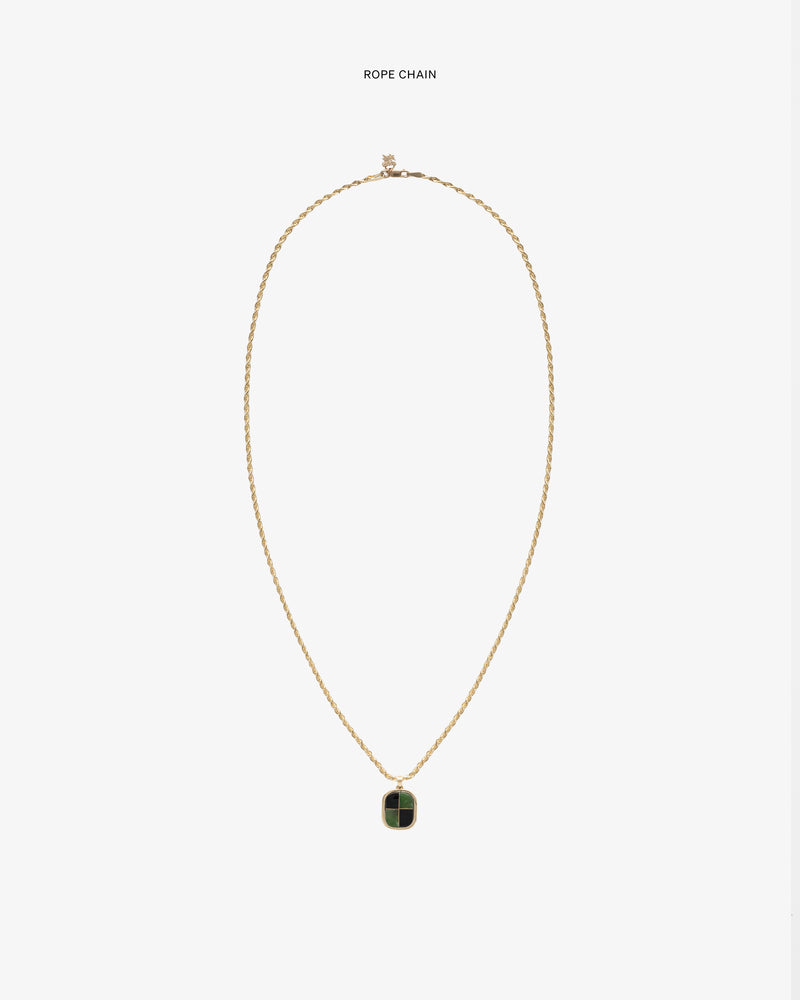 14Kt Gold Mosaic Pendant