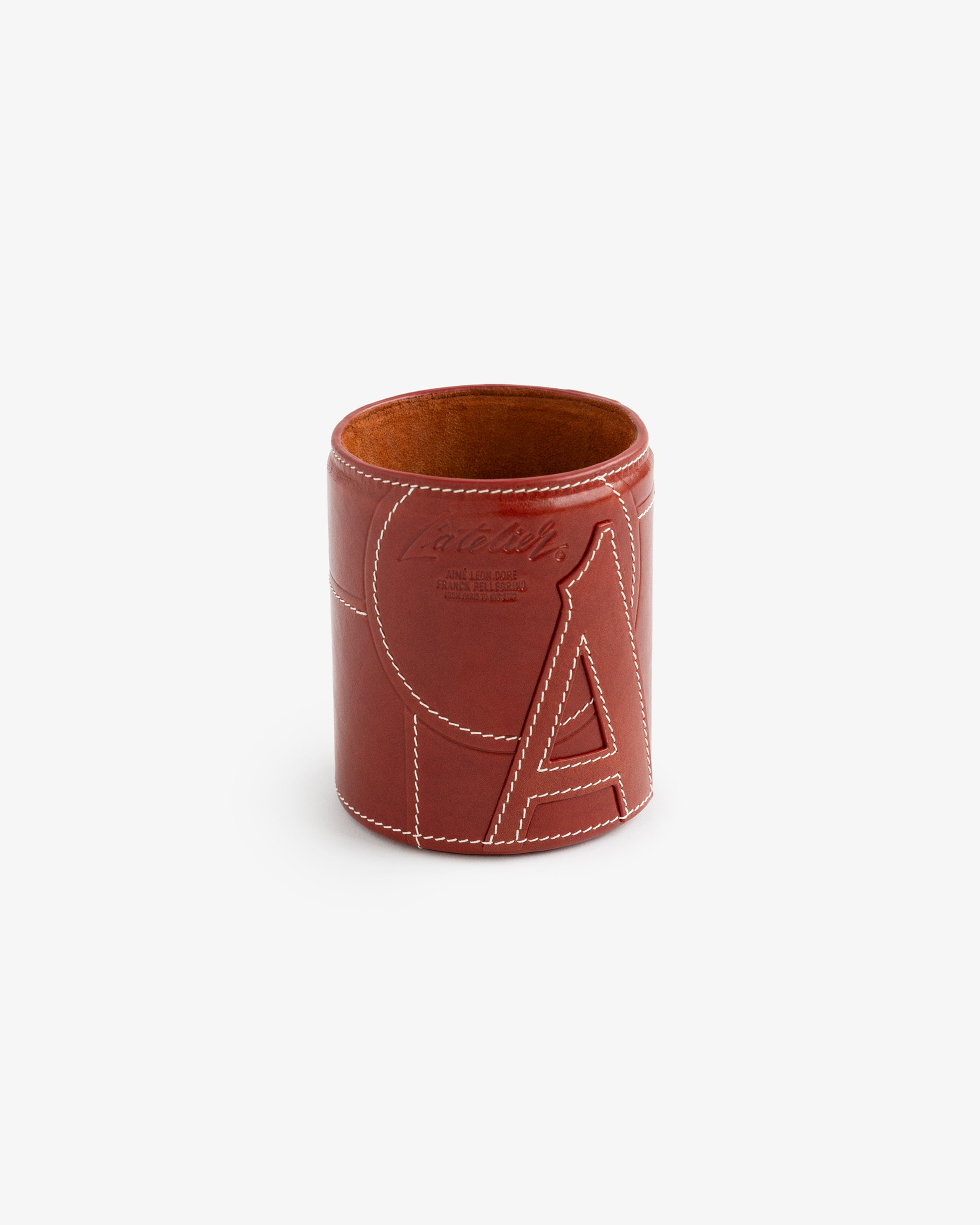 ALD / Franck Pellegrino Leather Pen Holder