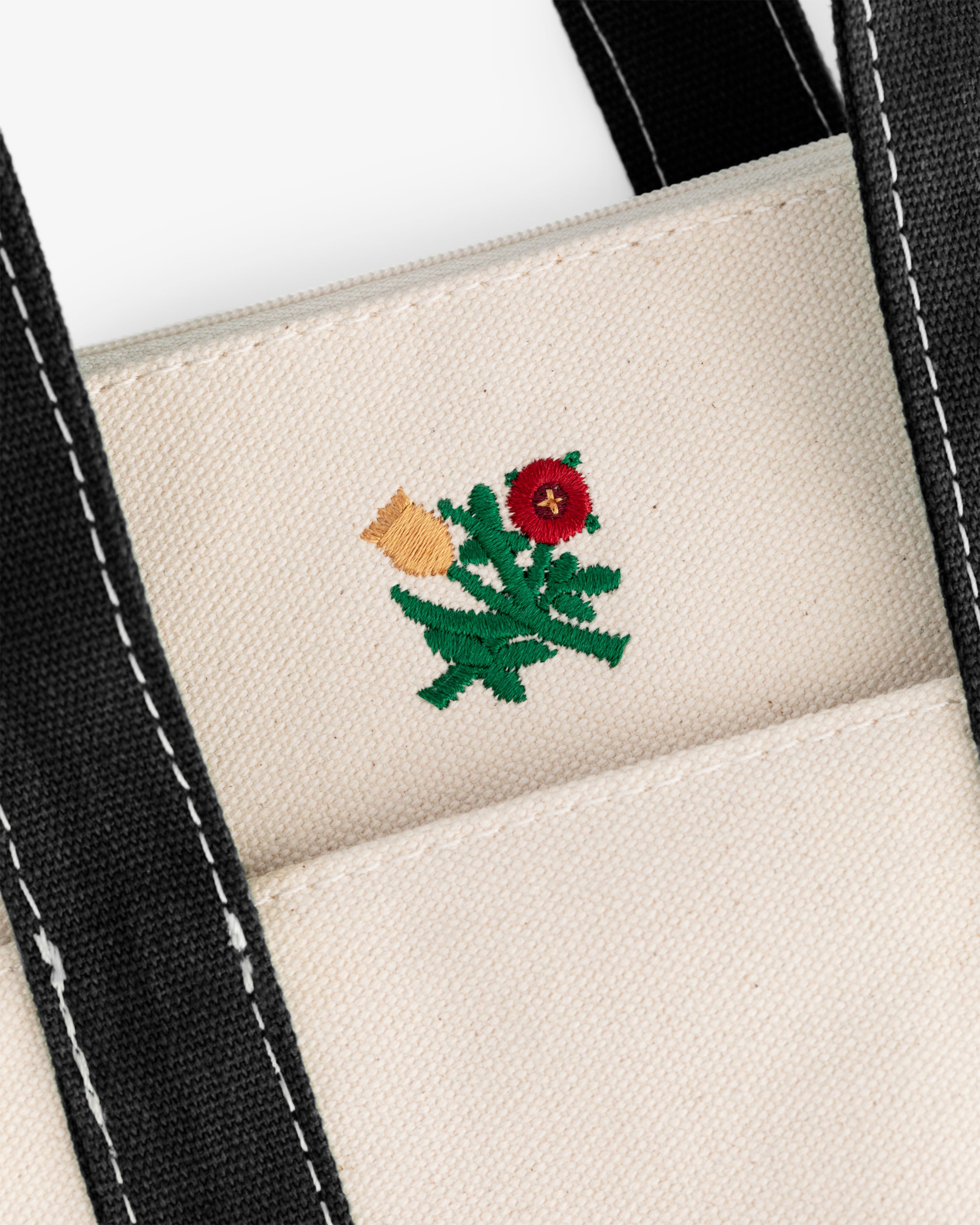 Mini Crest Contrast Tote Bag