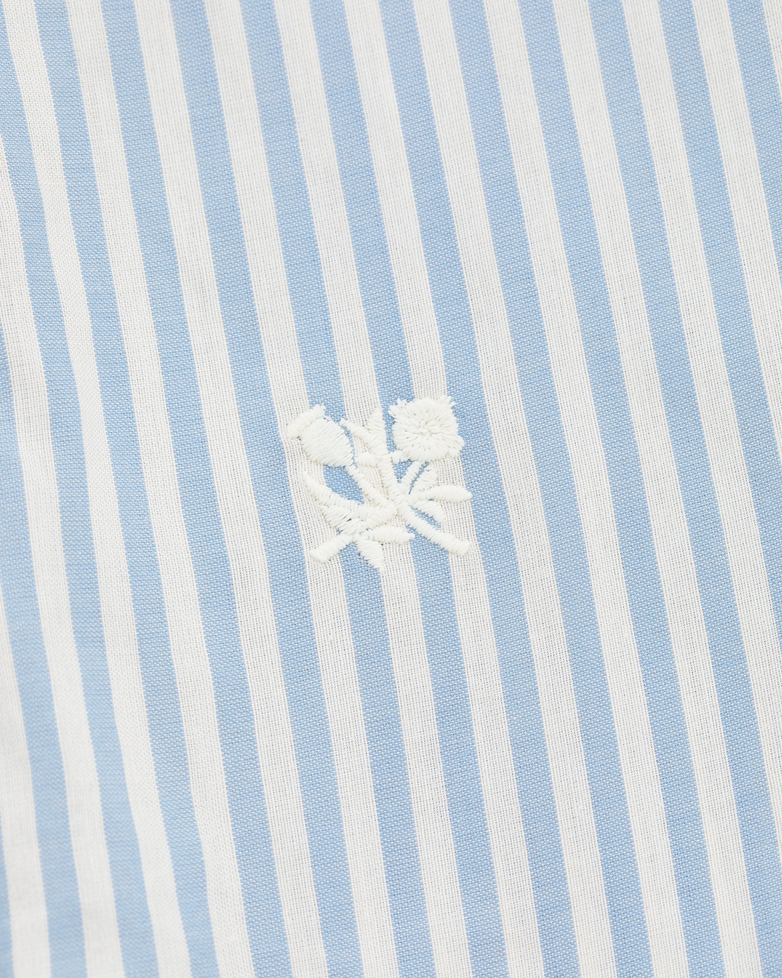 Striped Poplin Shirt