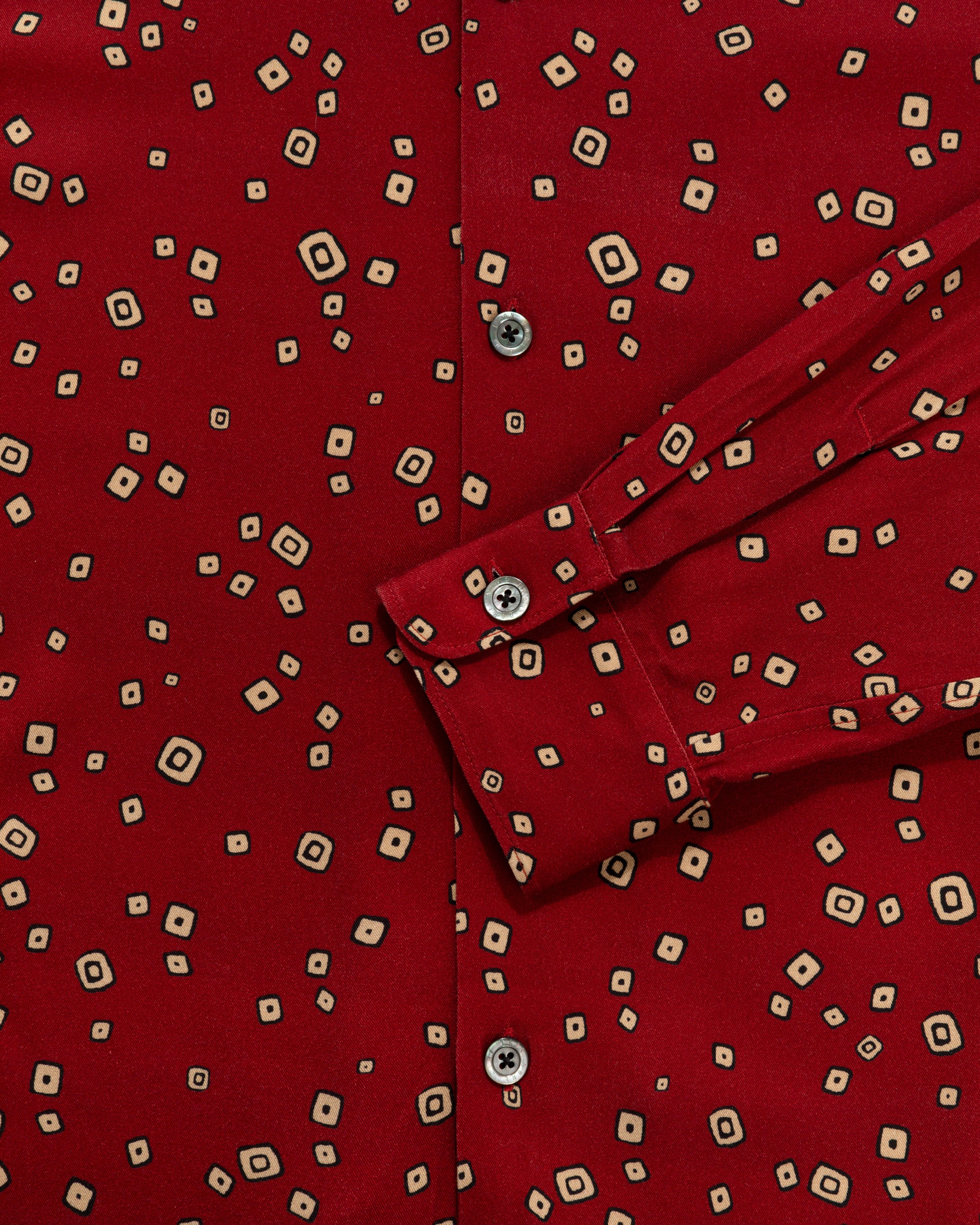 Long-Sleeve Twill Leisure Shirt