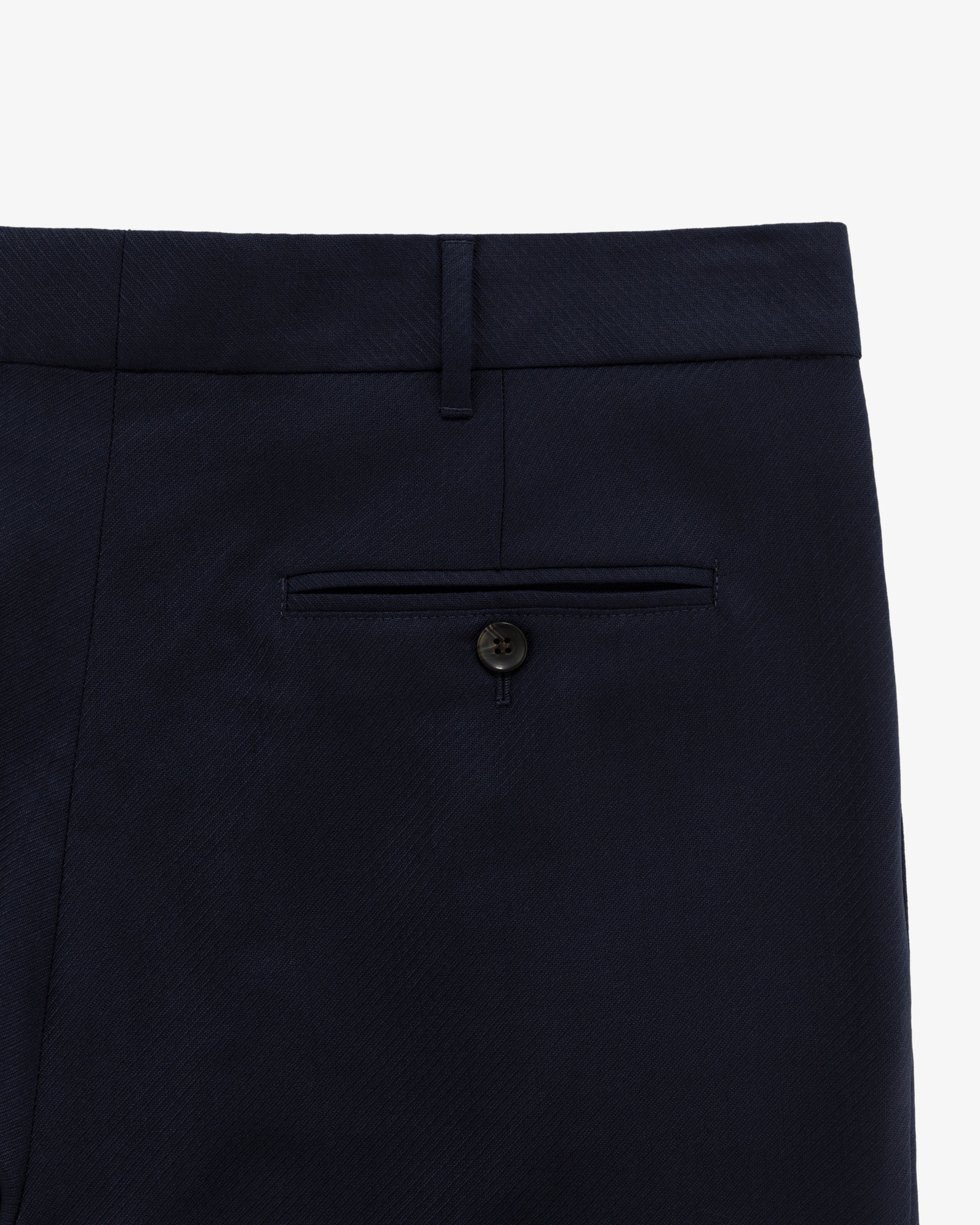 Double Pleated Wool Trouser