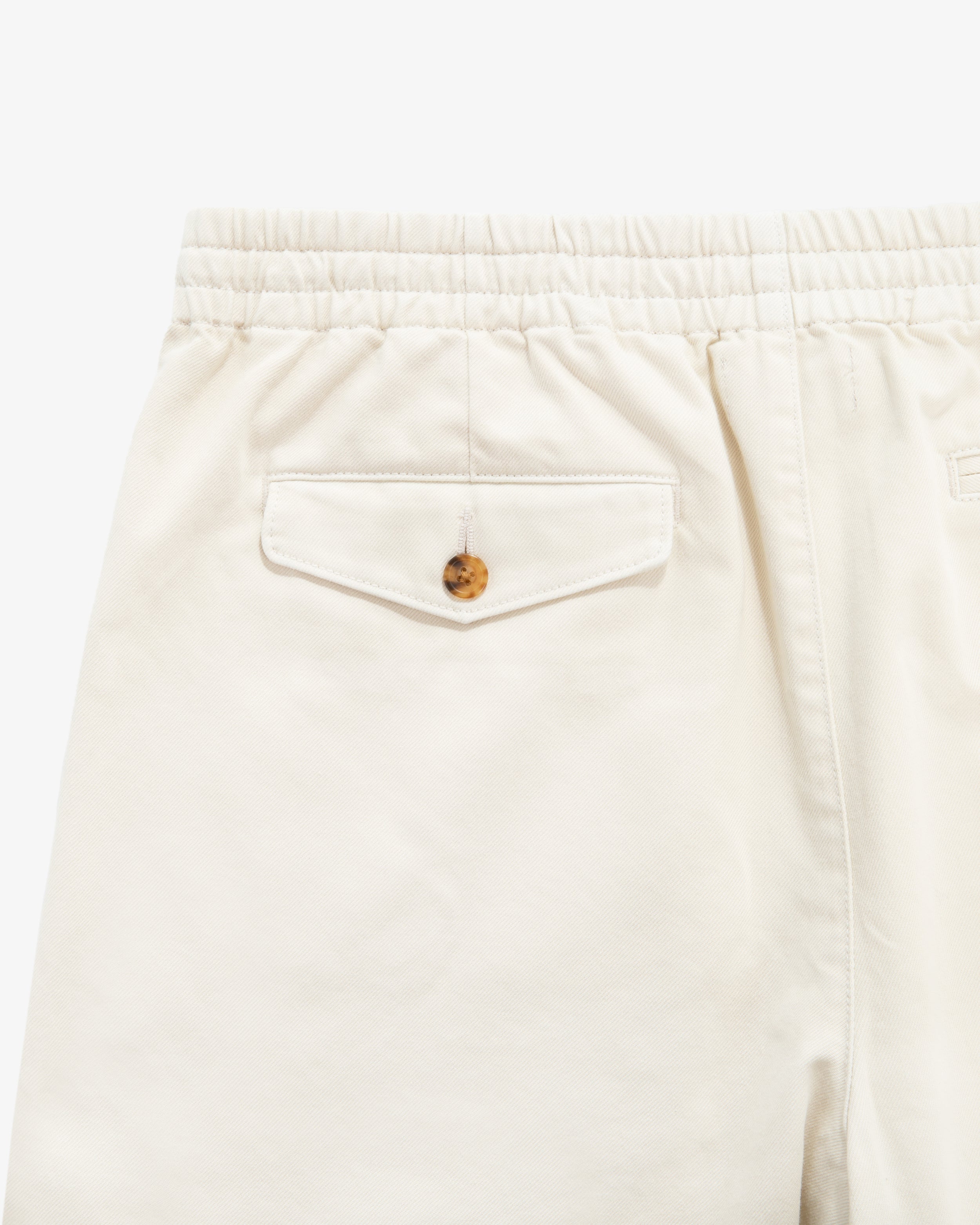 Garment Dyed Drawstring Chino Short