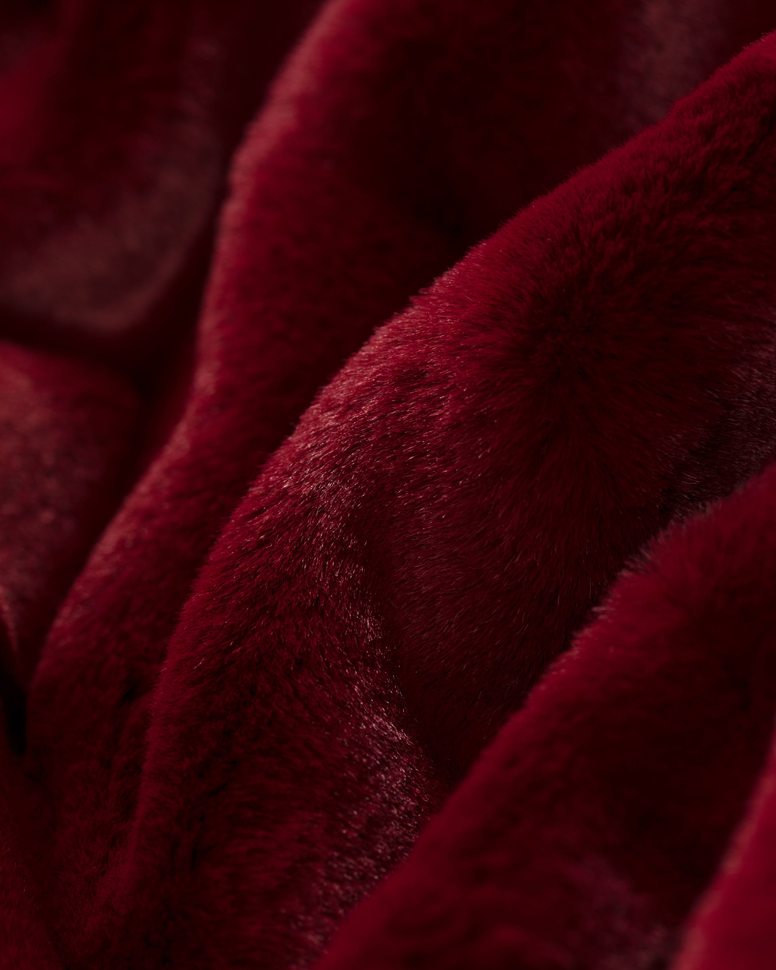 Full-Zip Fur Hoodie