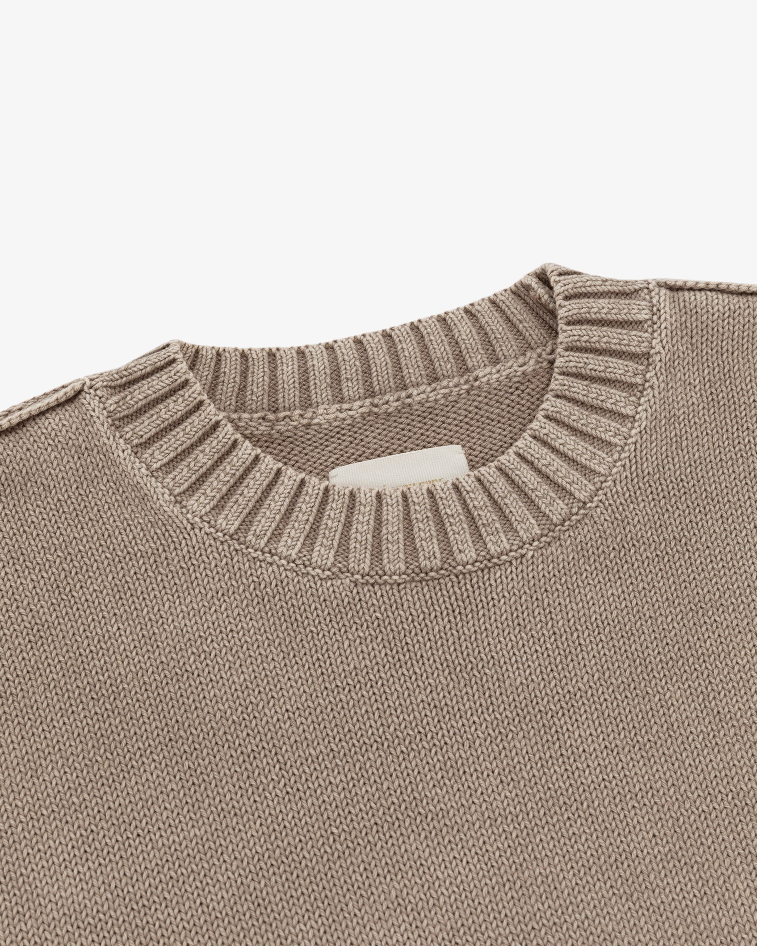 Washed Inside Out Sweater
