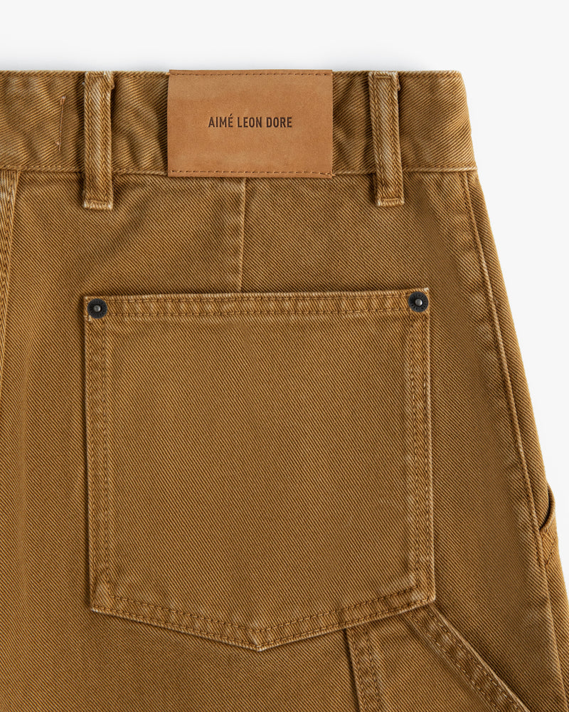 Garment Dyed Double Knee Carpenter Pant
