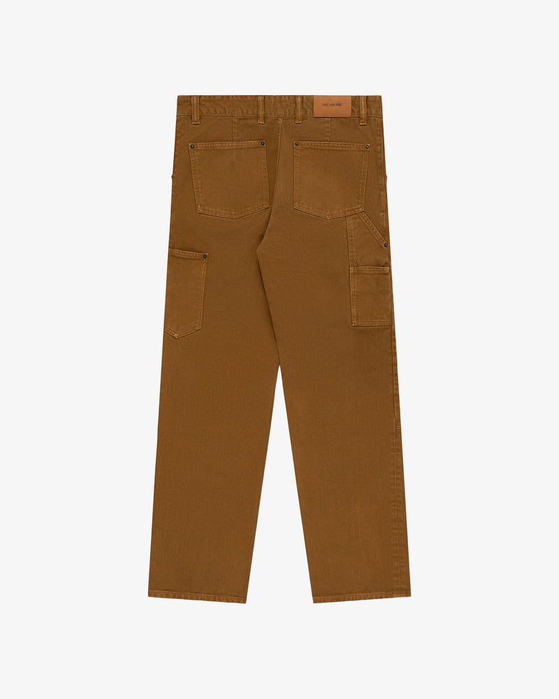 Garment Dyed Double Knee Carpenter Pant