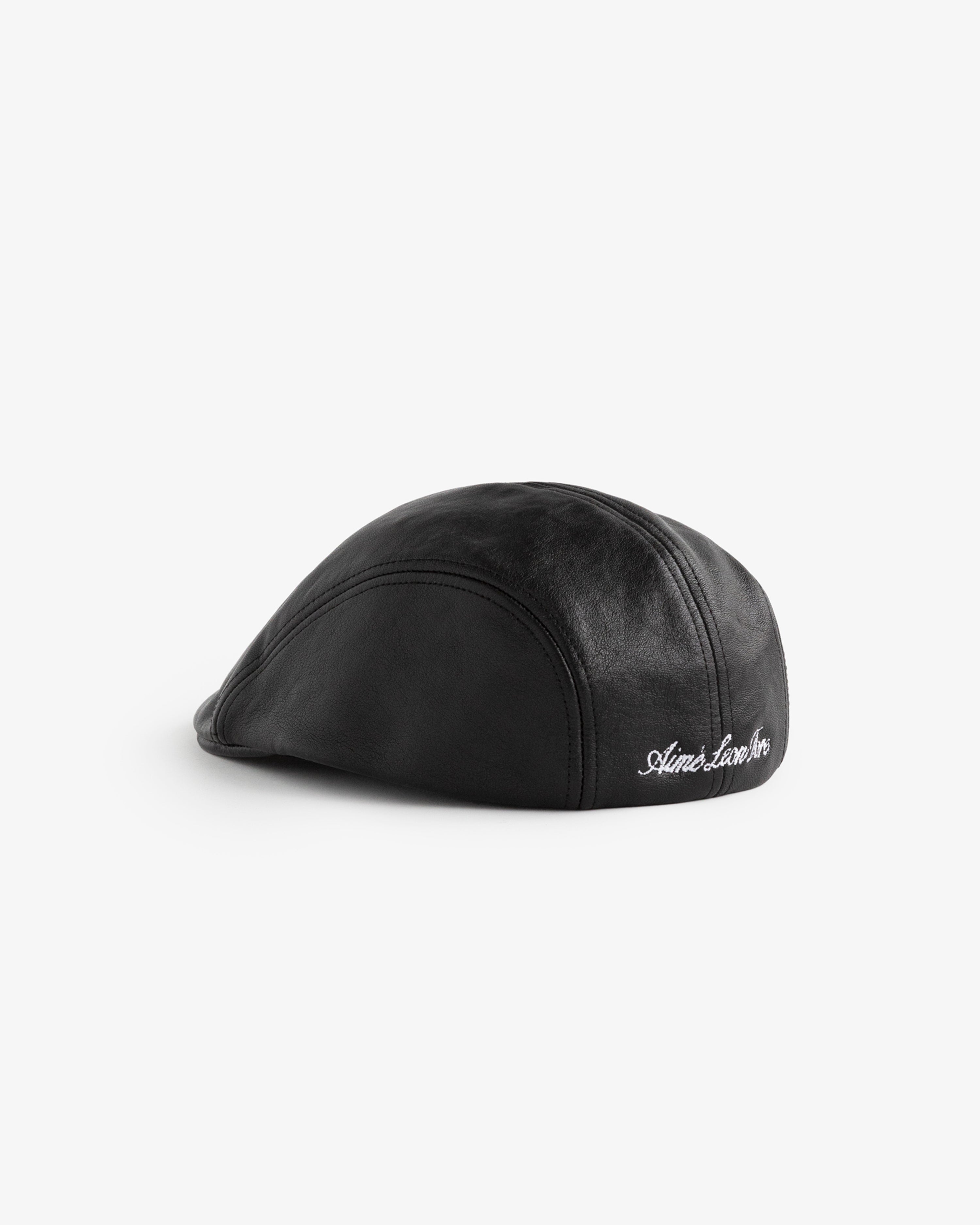 Leather Drivers Hat