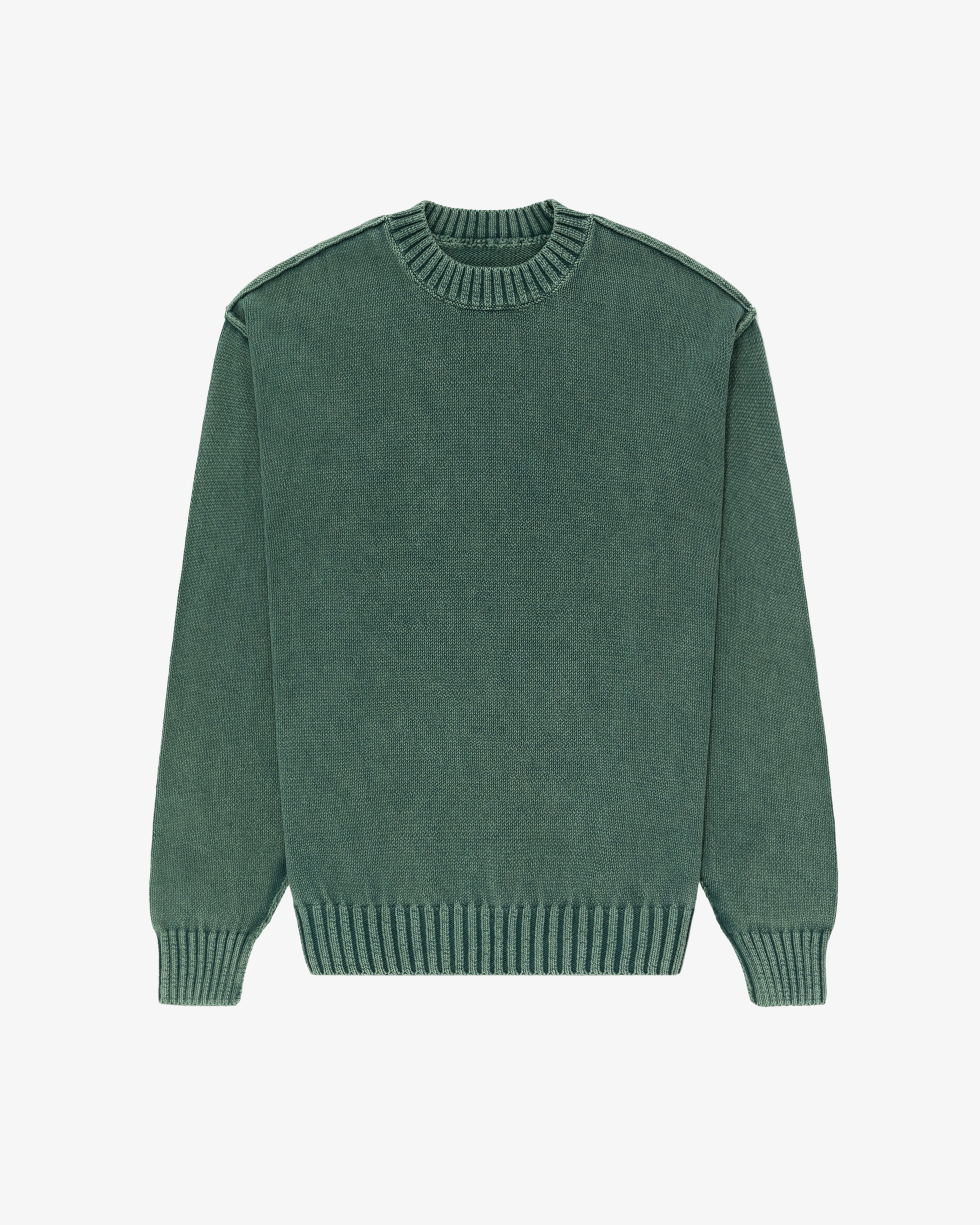 Washed Inside Out Sweater