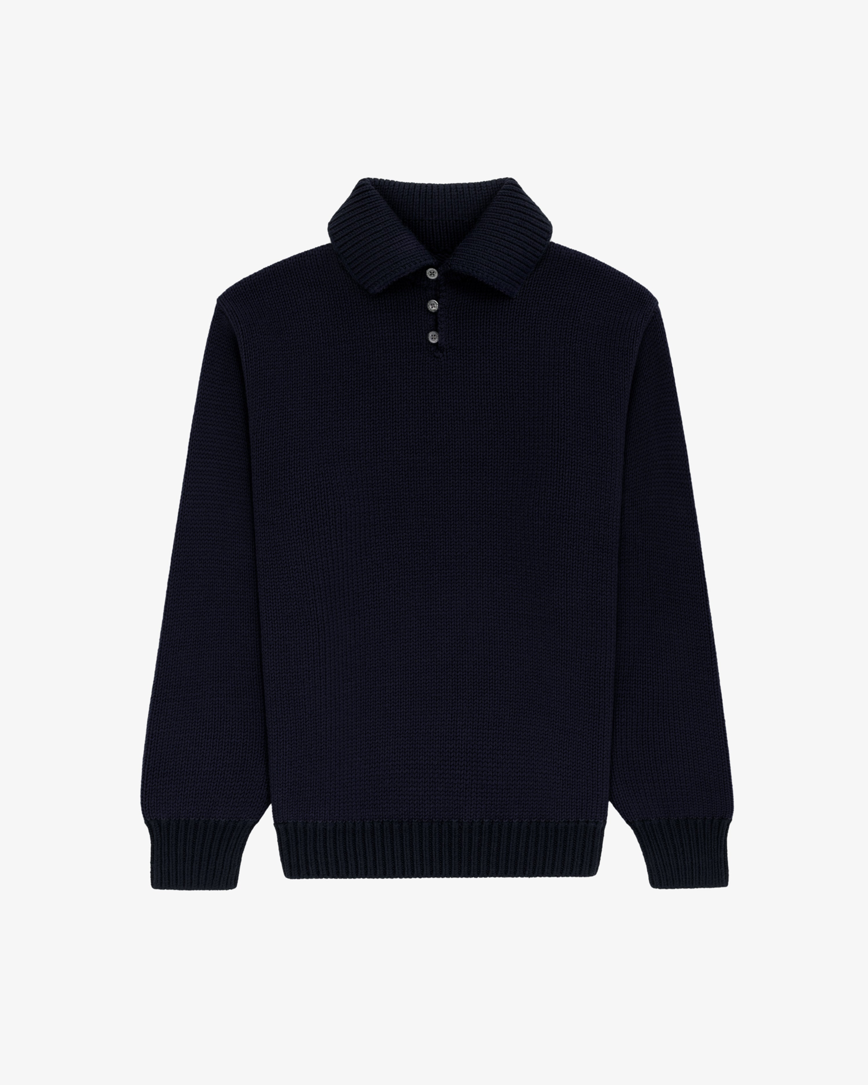 Button Turtleneck
