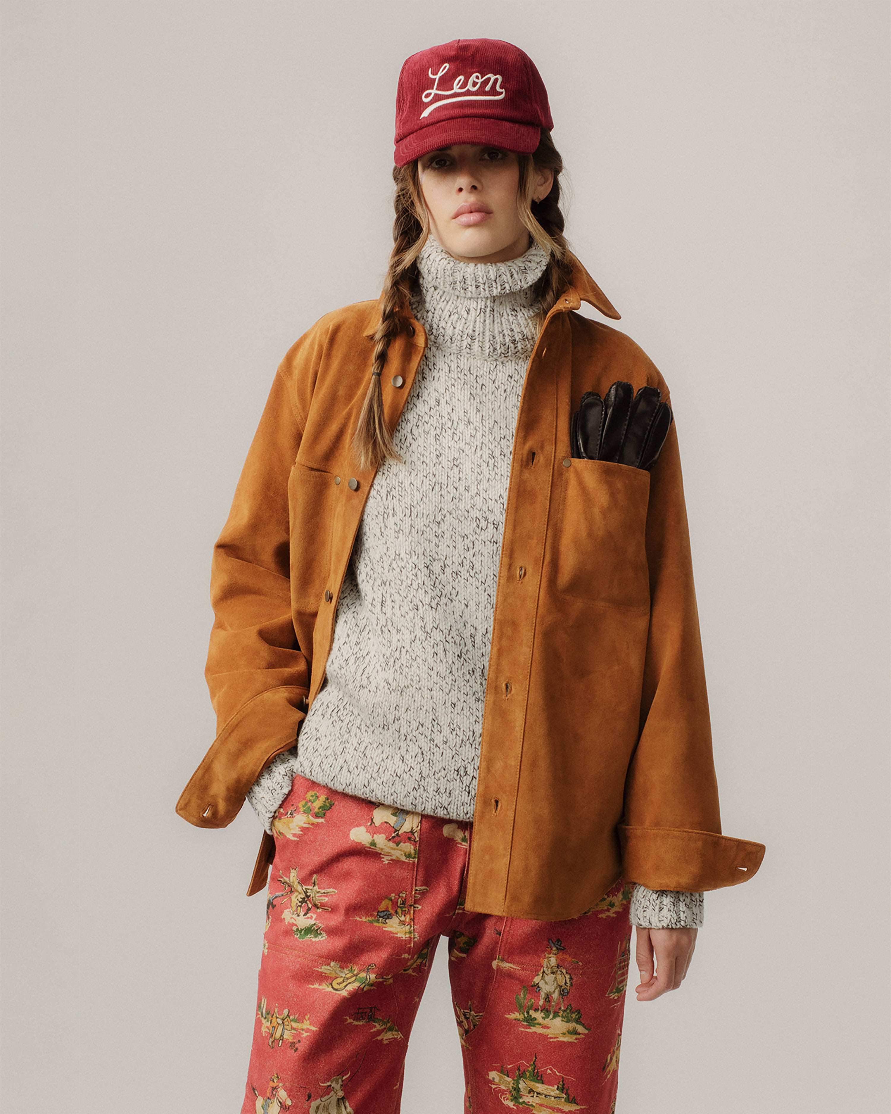 Printed Western Carpenter Pant