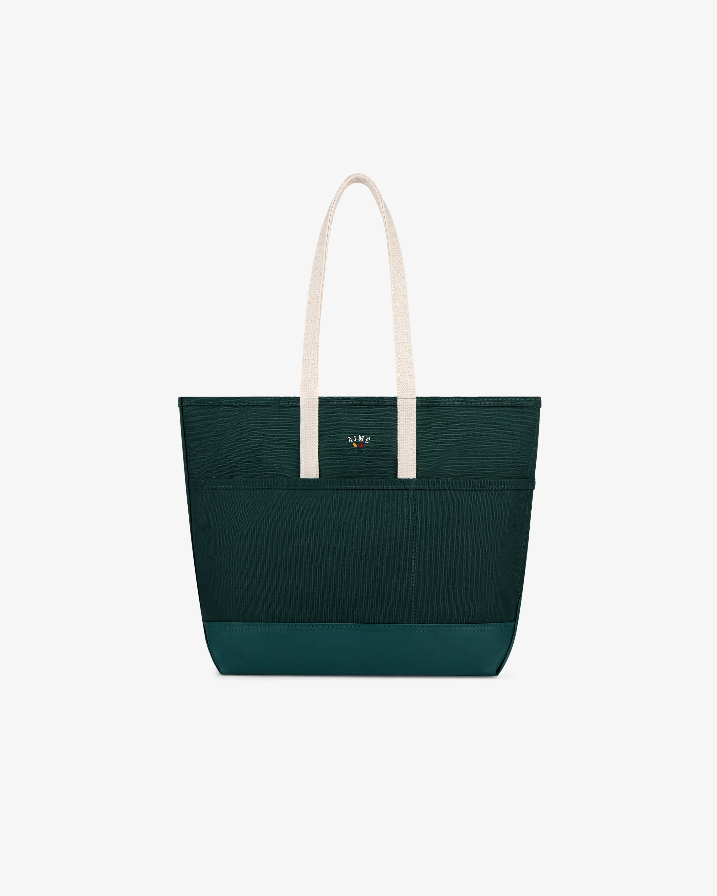 Medium Crest Canvas Tote