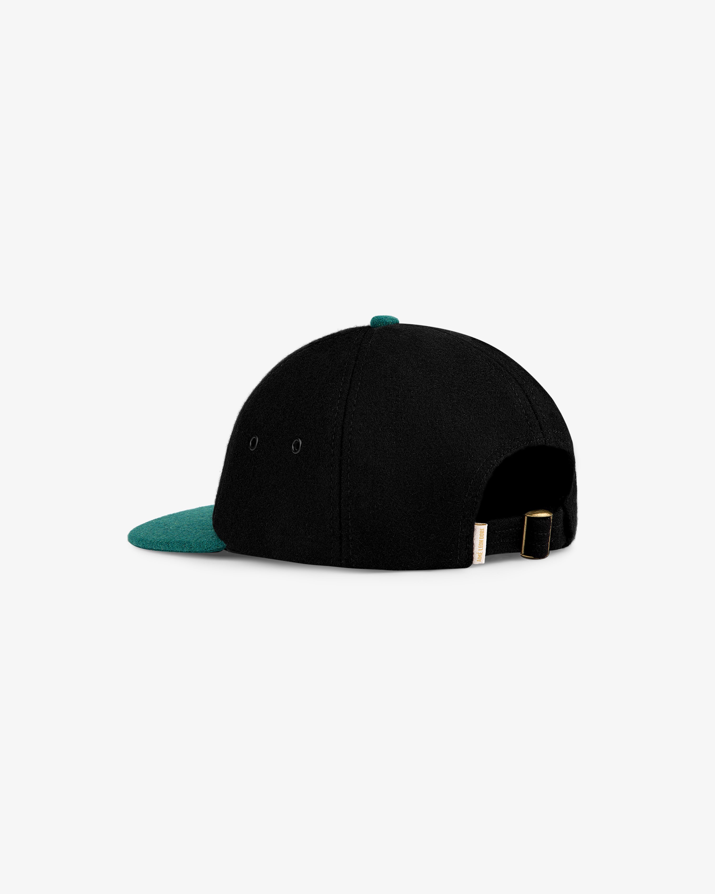 Wool Colorblock Crest Hat