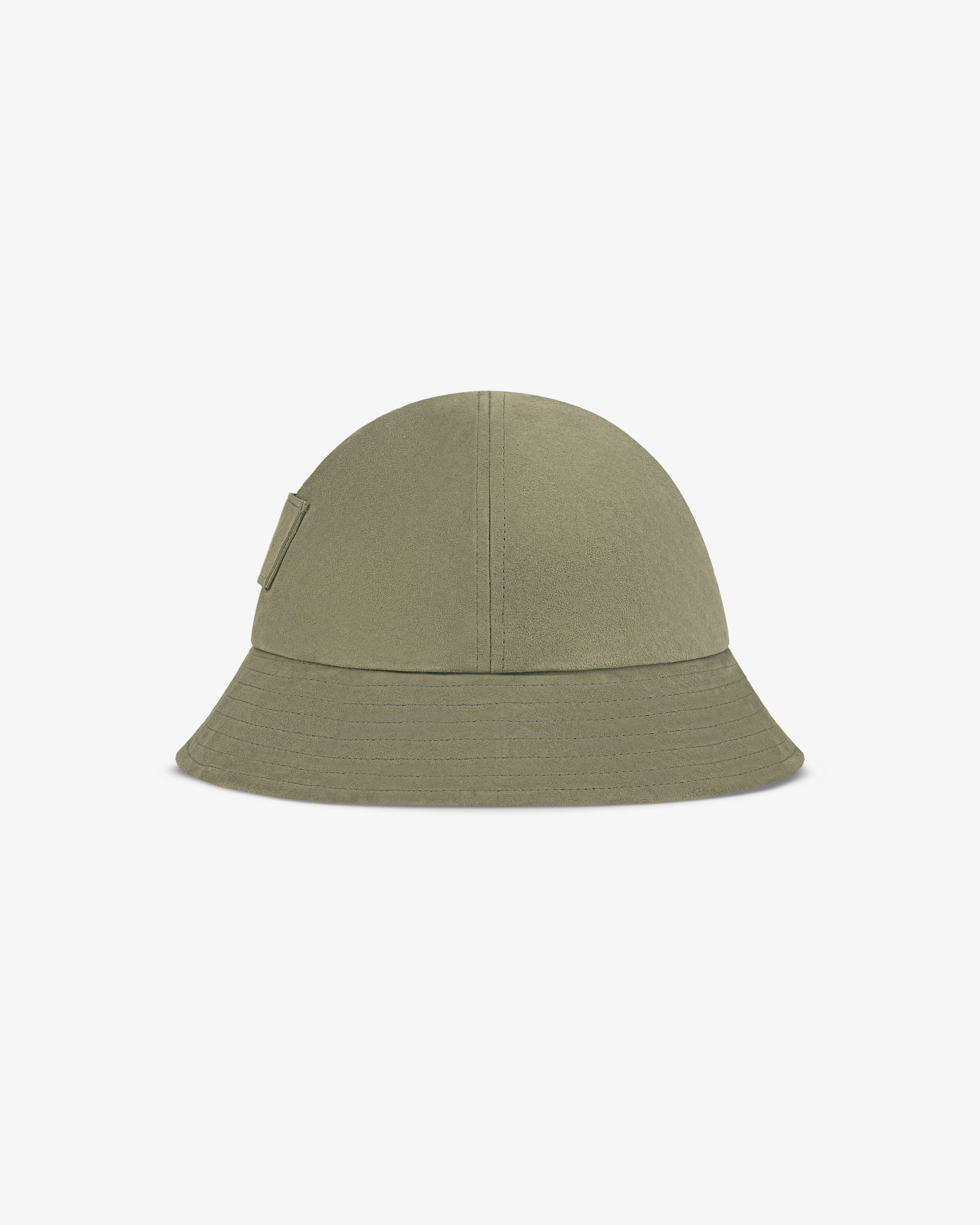 Suede Snap Bucket Hat