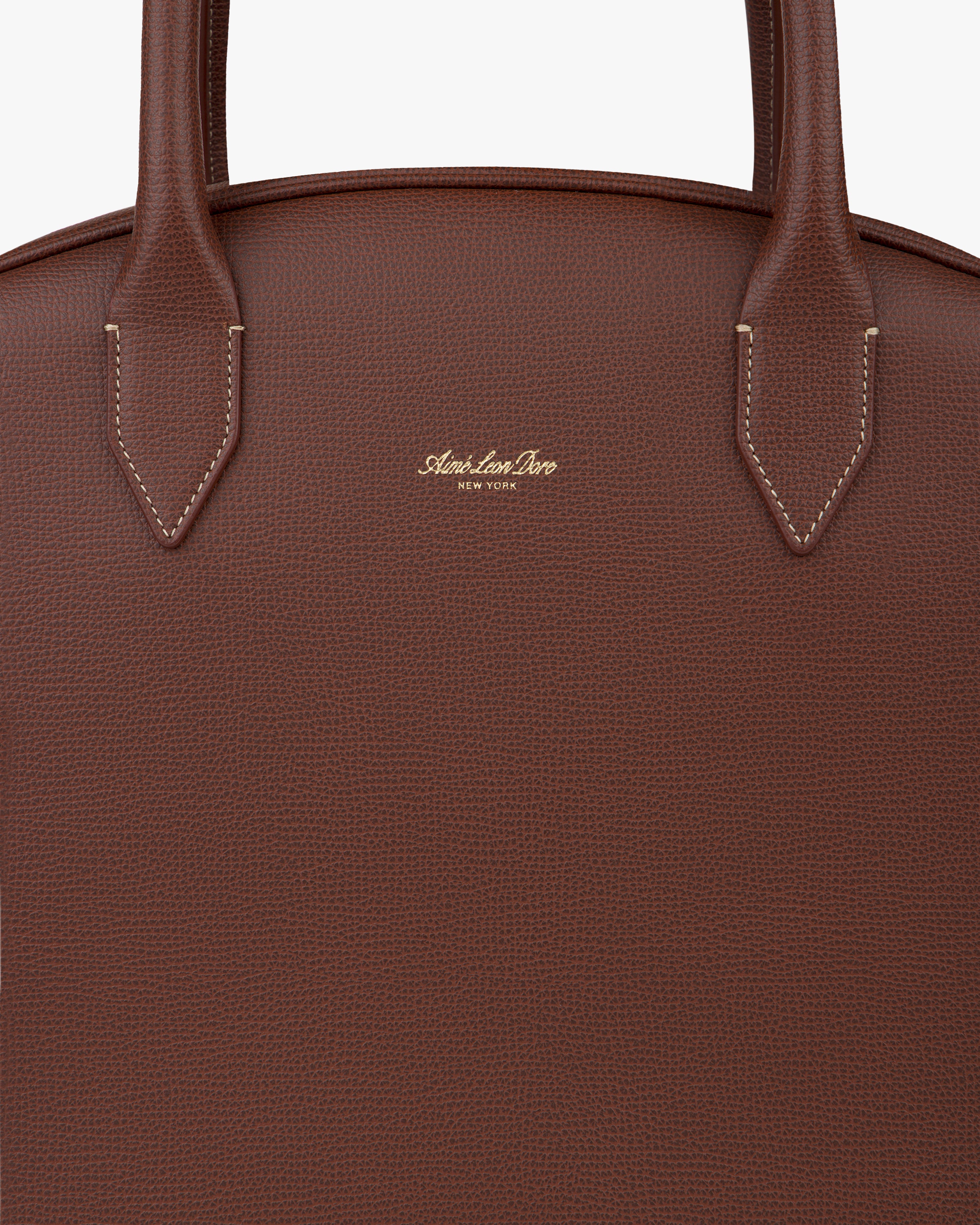 Full Grain Leather Crescent Shoulder Bag
