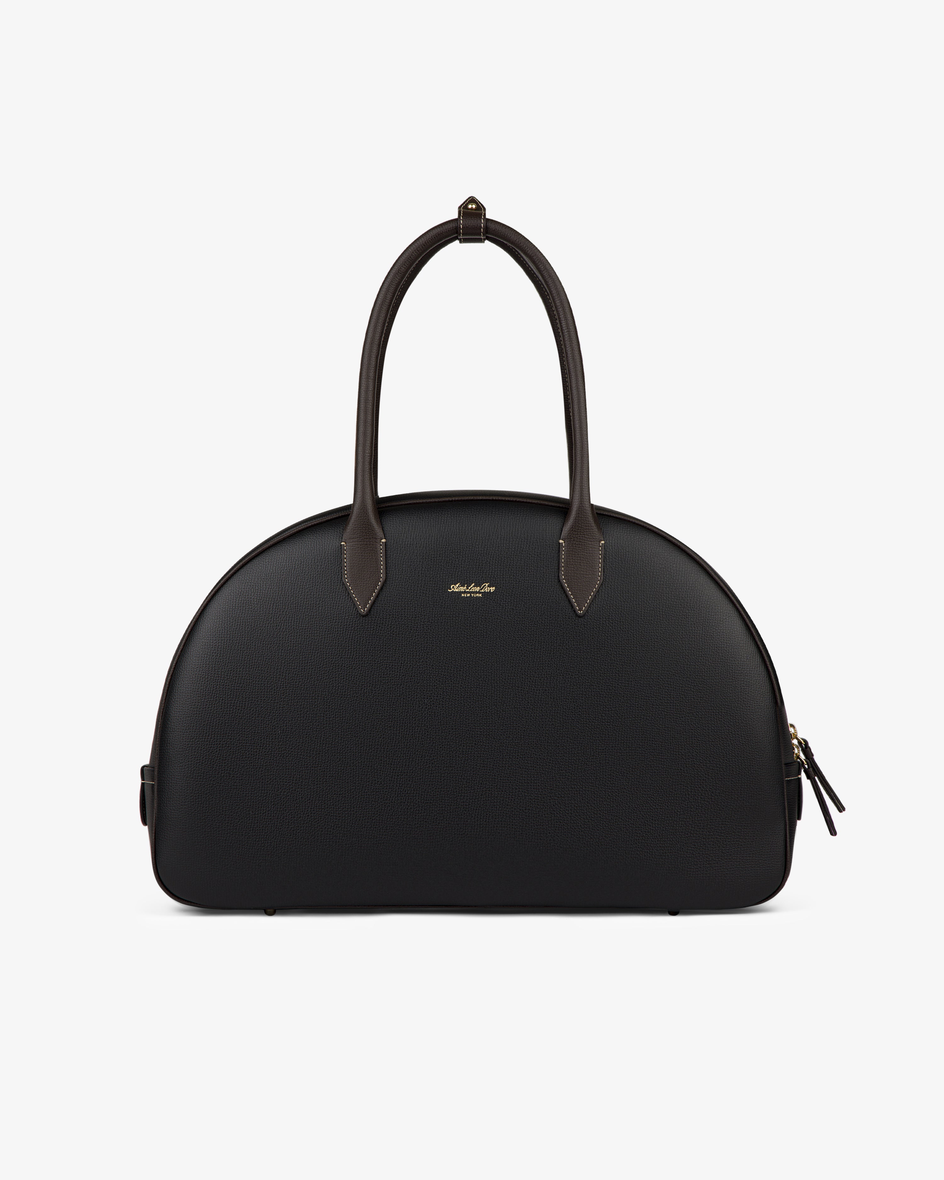 Full Grain Leather Crescent Shoulder Bag