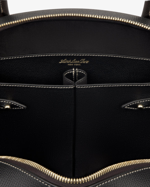 Full Grain Leather Crescent Shoulder Bag