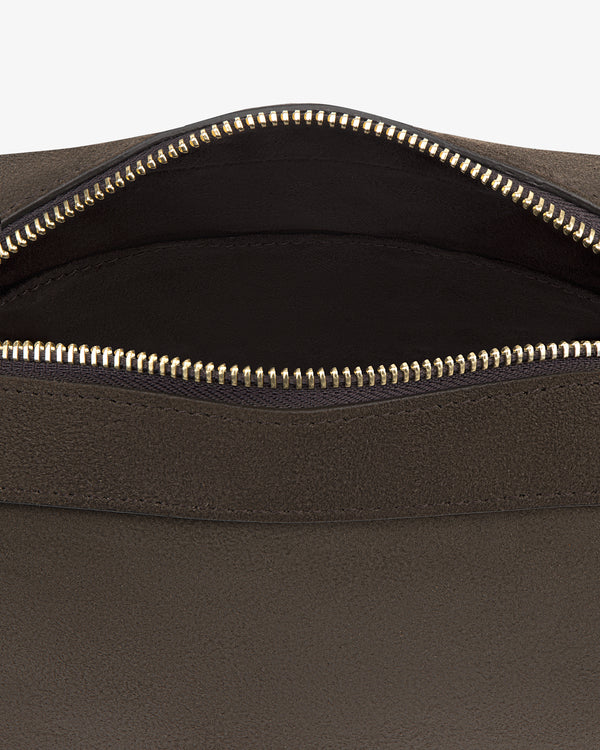 Suede Shoulder Bag