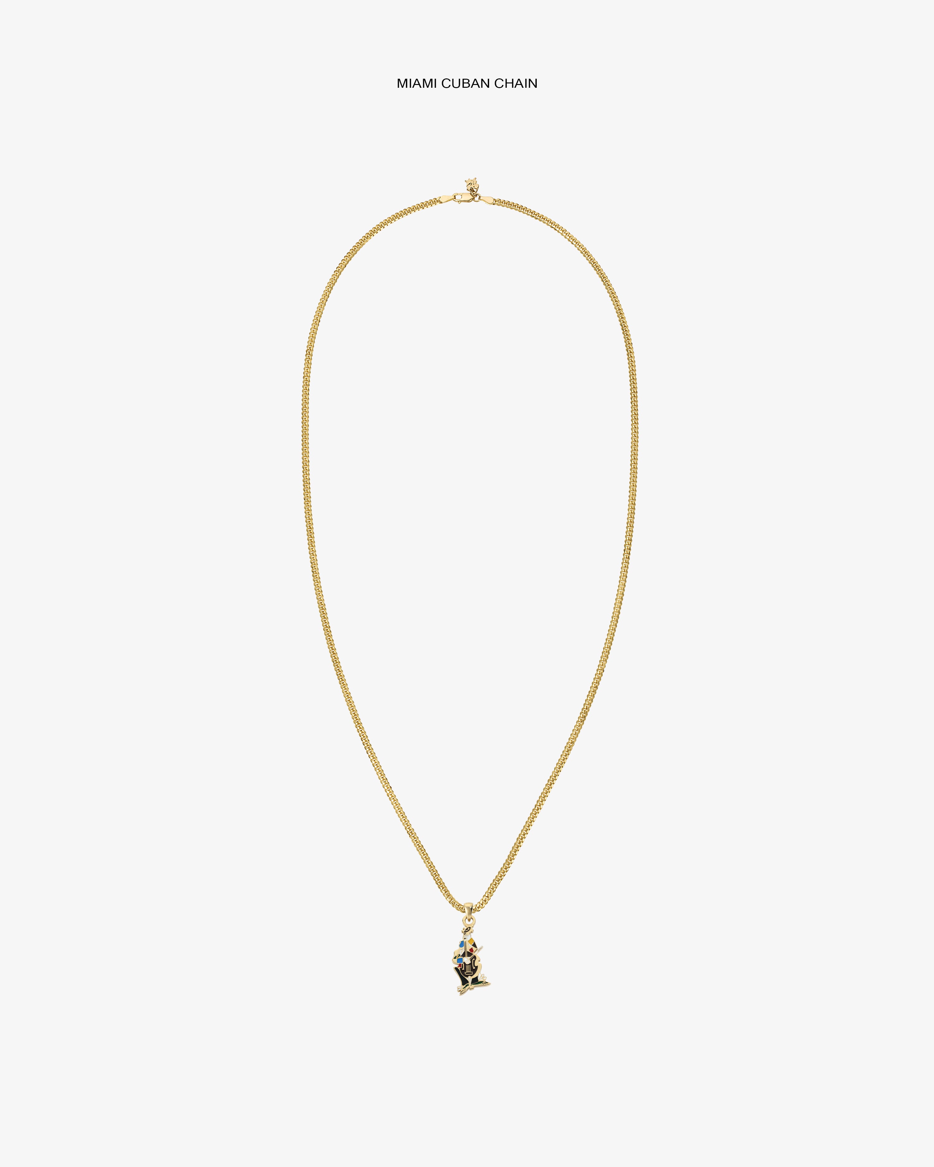 14Kt Gold Musician Pendant