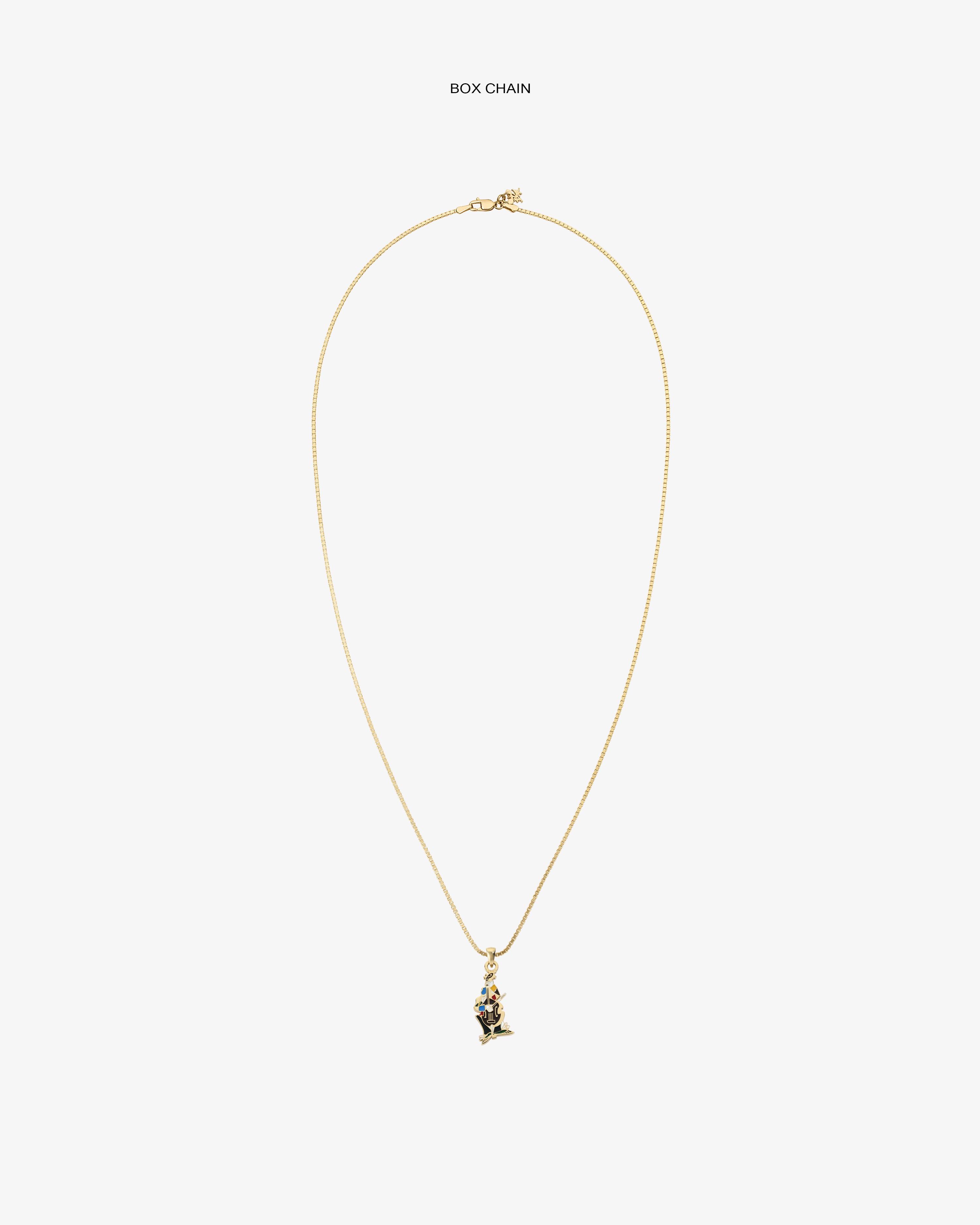 14Kt Gold Musician Pendant