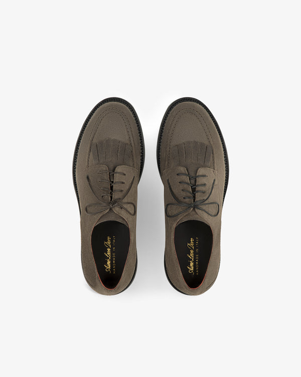 Suede Lug Sole Derby