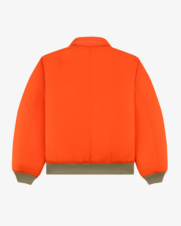 Satin Bomber Jacket