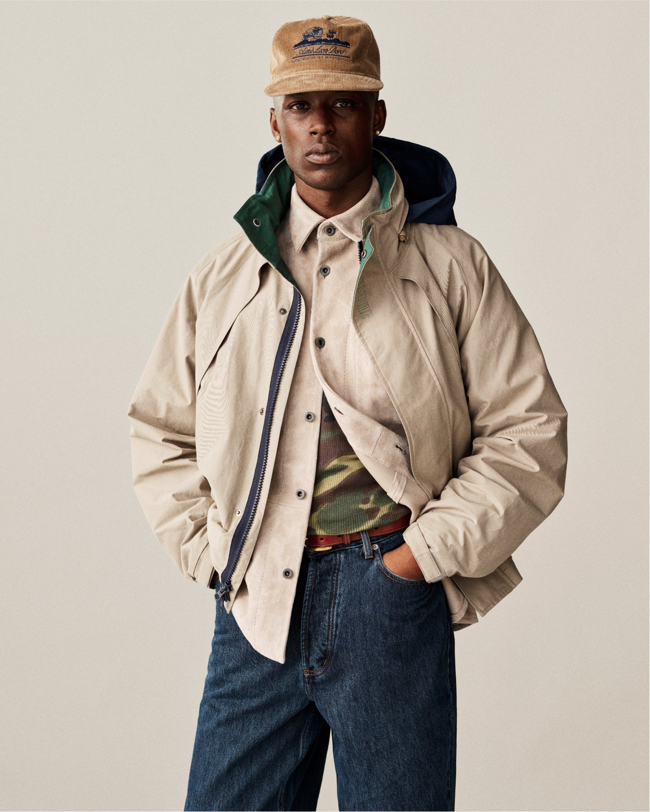 Colorblock Windbreaker