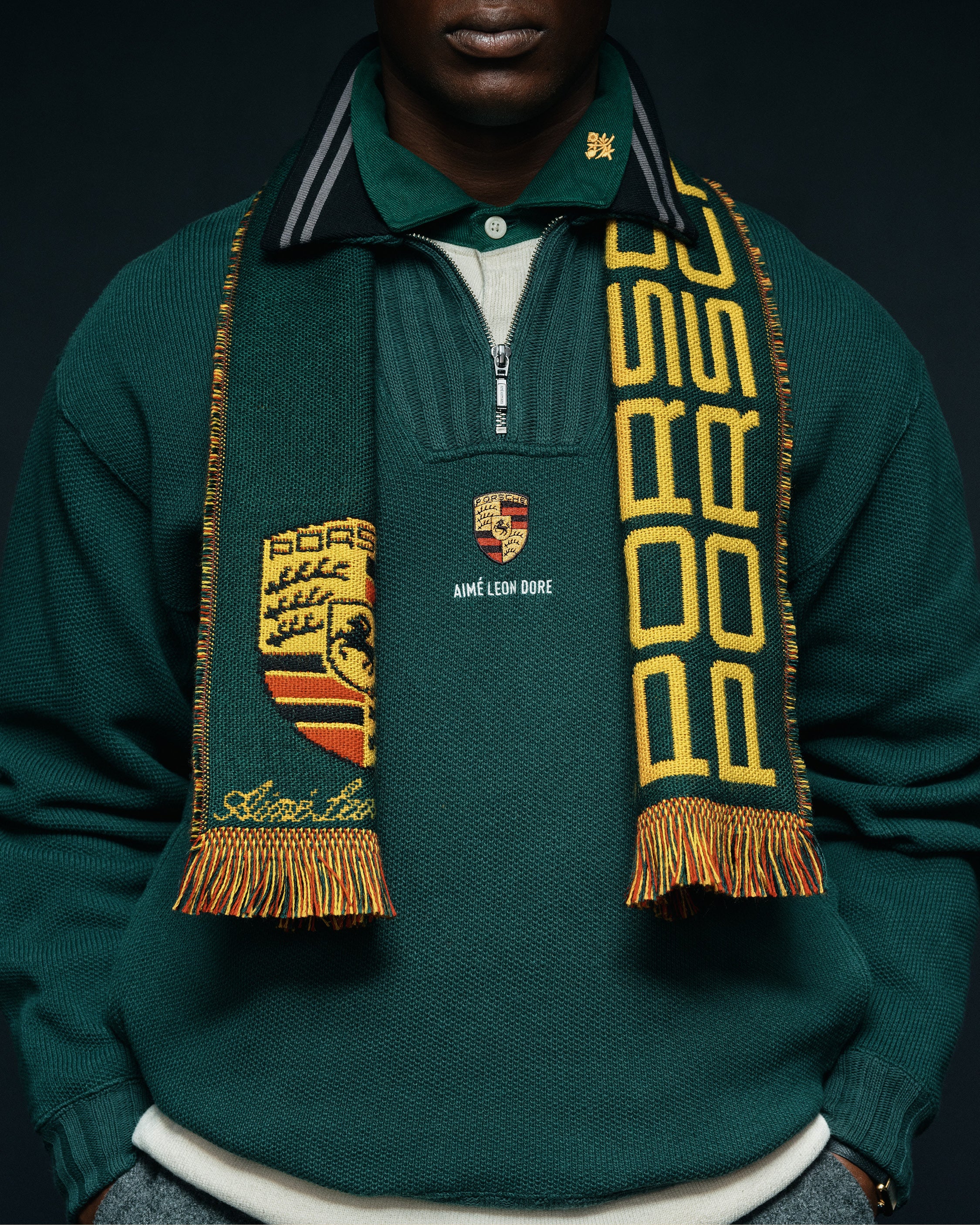 ALD / Porsche Wool Racing Scarf