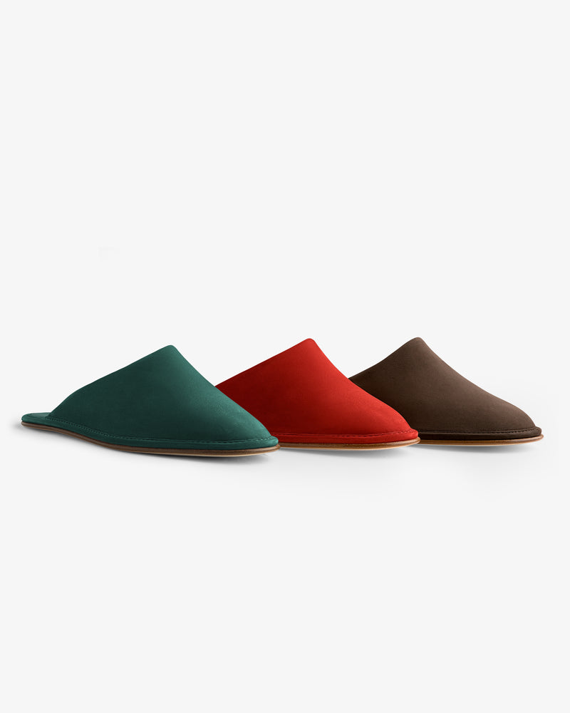 Nubuck Travel Slipper