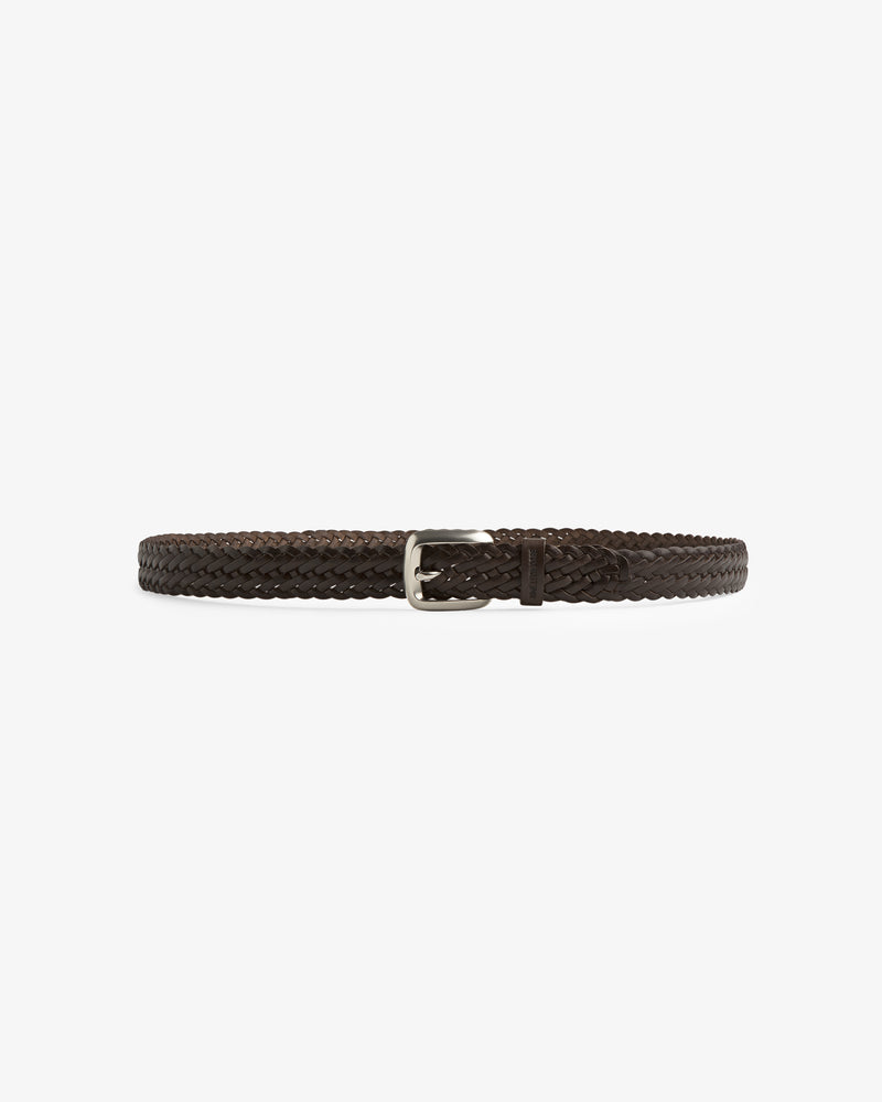 Braided Leather Belt