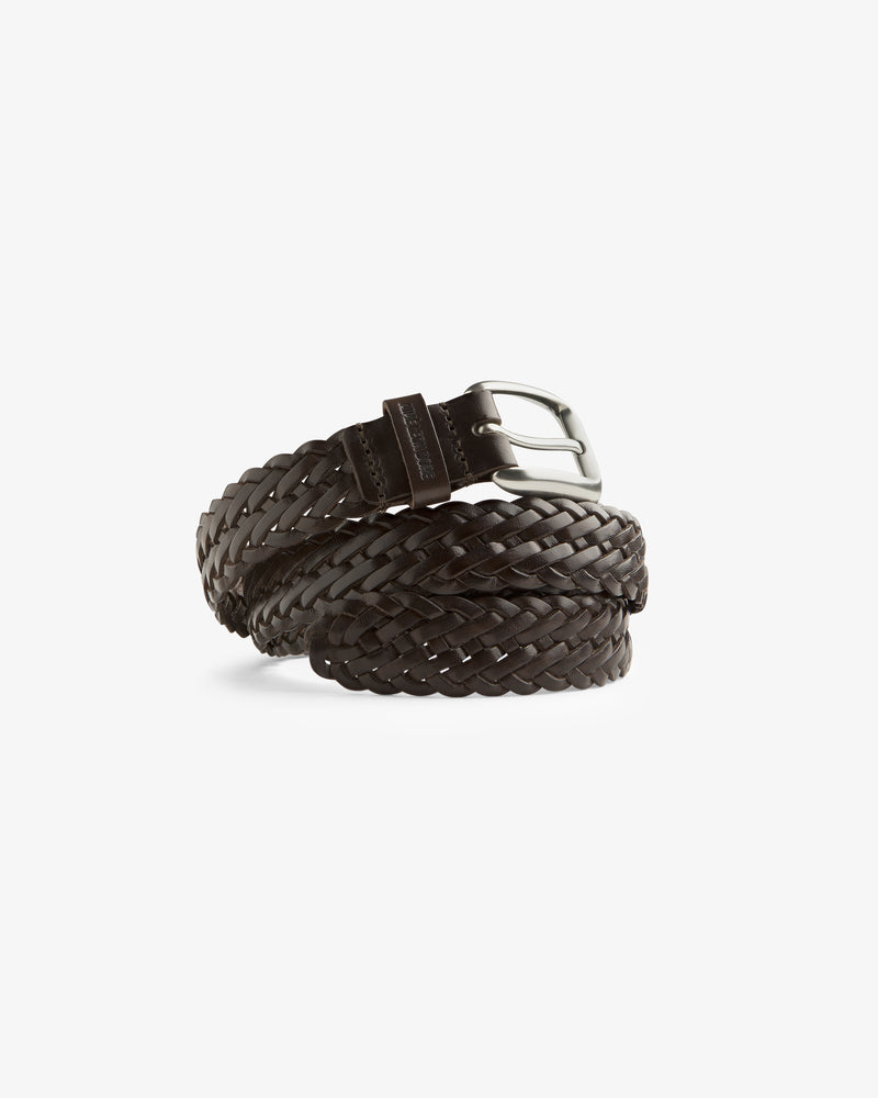 Braided Leather Belt