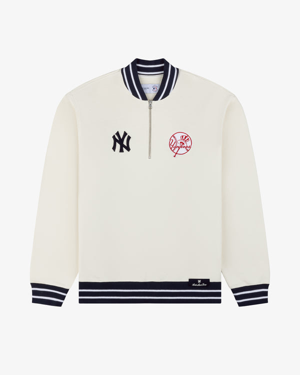 ALD / New York Yankees Quarter Zip Pullover