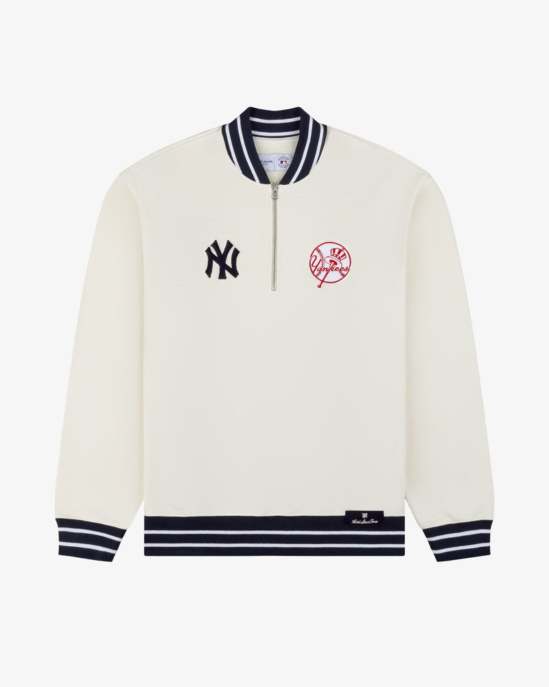 ALD / New York Yankees Quarter Zip Pullover