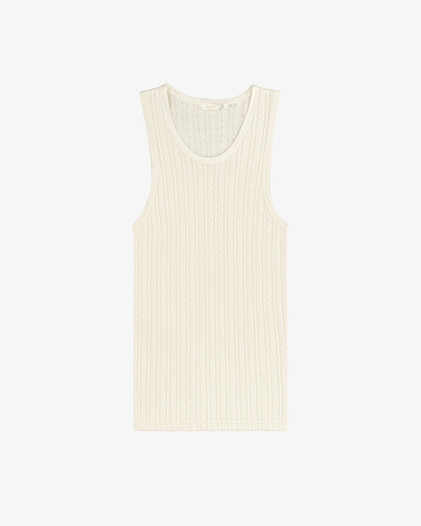 Eyelet Tank Top