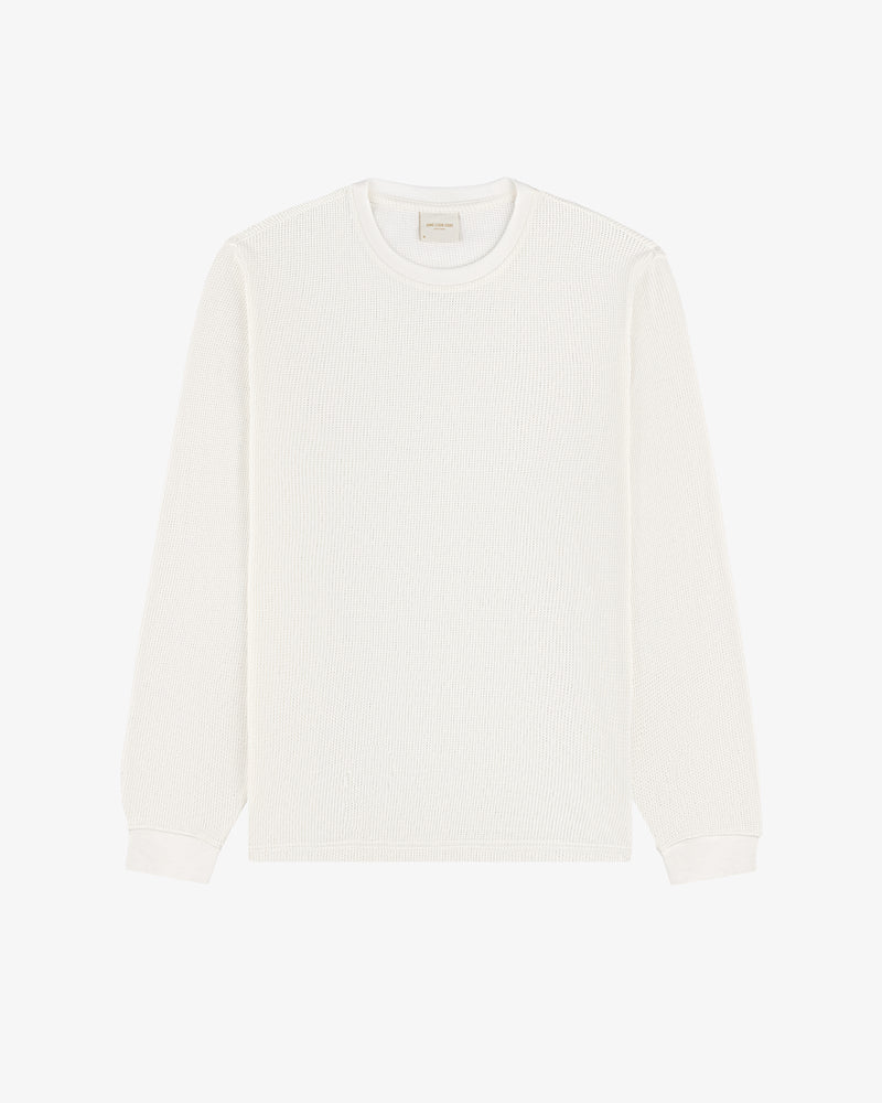 Long-Sleeve Mesh Moto Tee