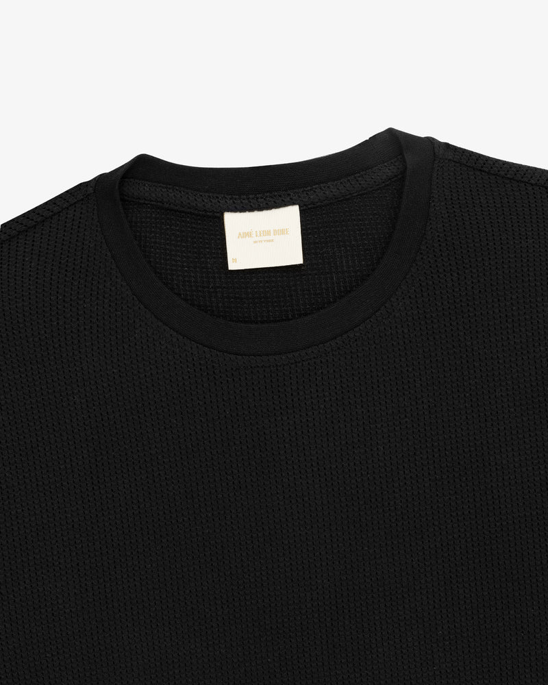 Long-Sleeve Mesh Moto Tee
