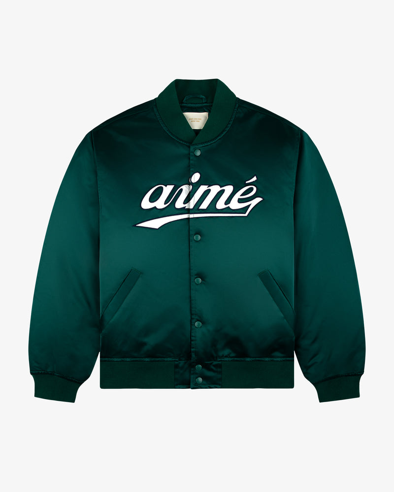 Satin Varsity Jacket