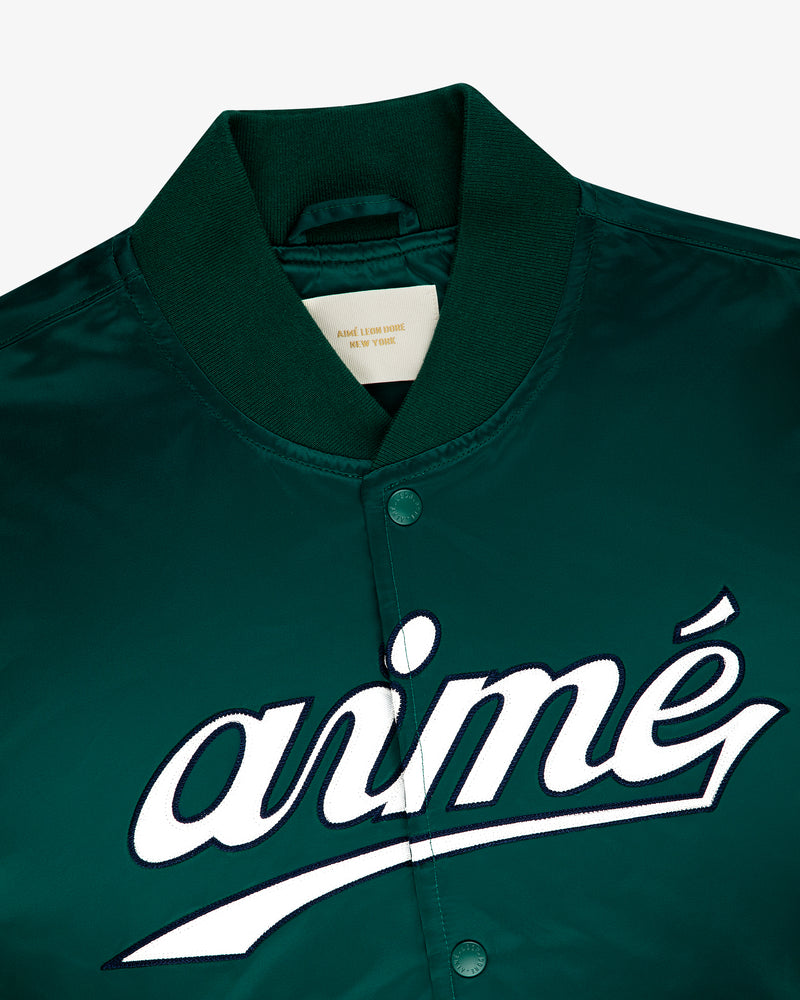 Satin Varsity Jacket