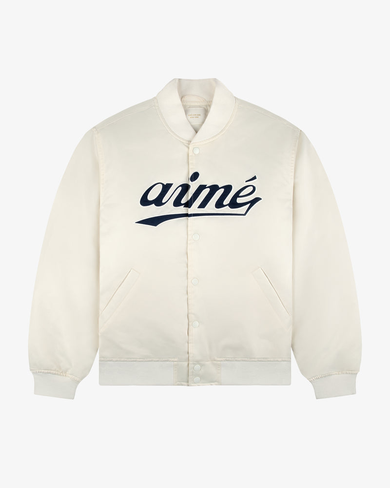 Satin Varsity Jacket