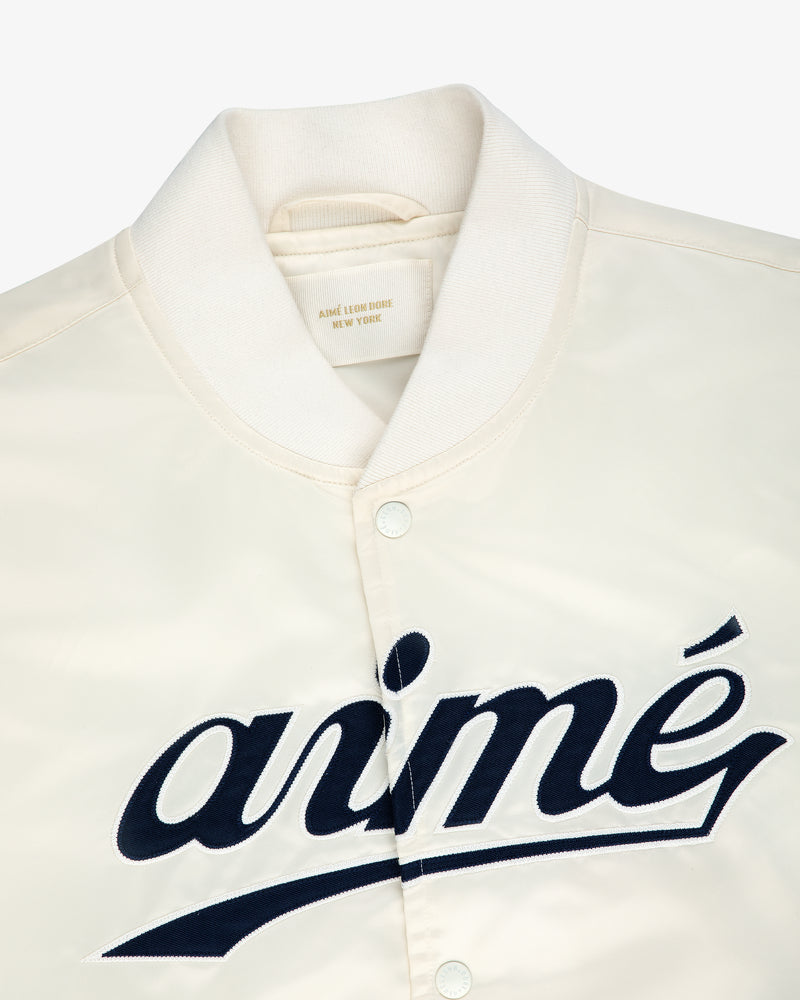 Satin Varsity Jacket