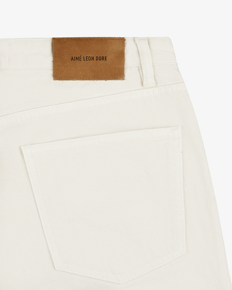 Garment Dyed Relaxed Fit Denim