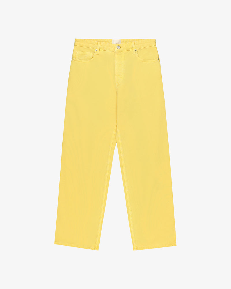 Garment Dyed Relaxed Fit Denim