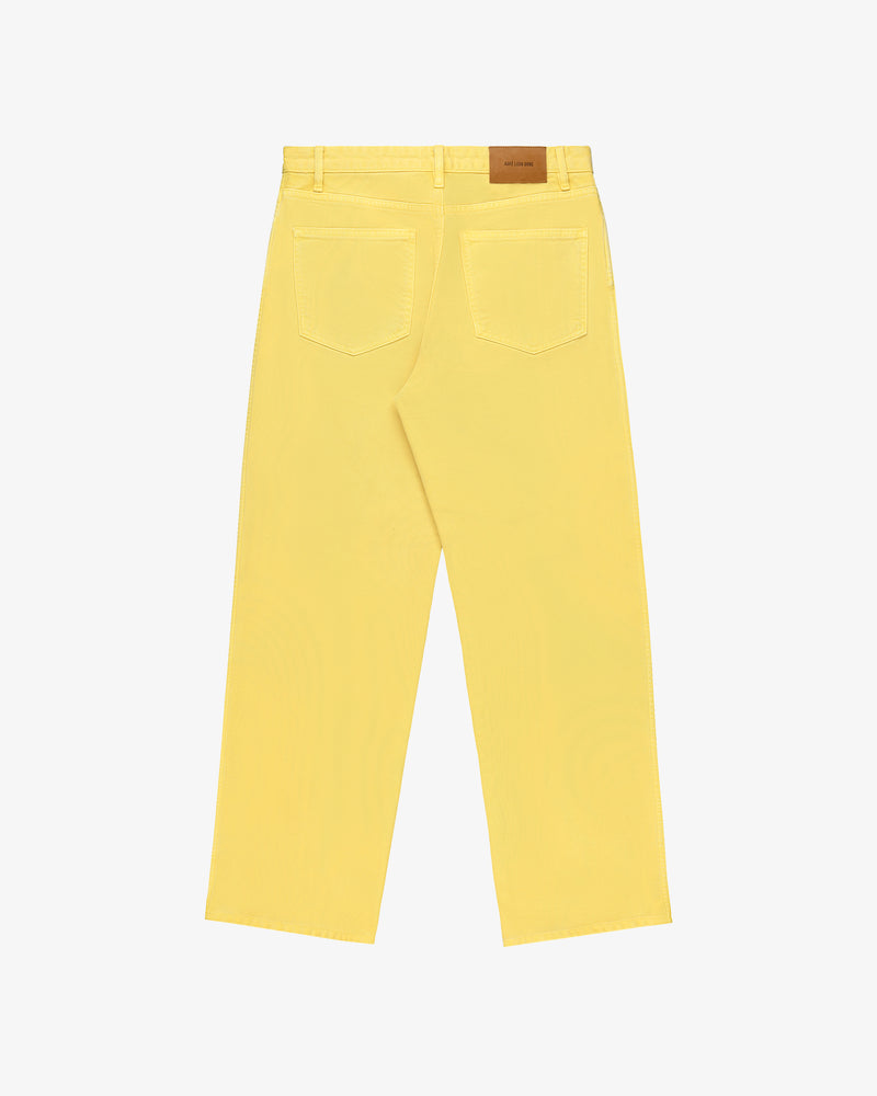 Garment Dyed Relaxed Fit Denim