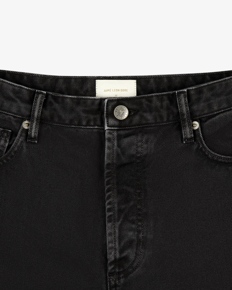 Garment Dyed Relaxed Fit Denim