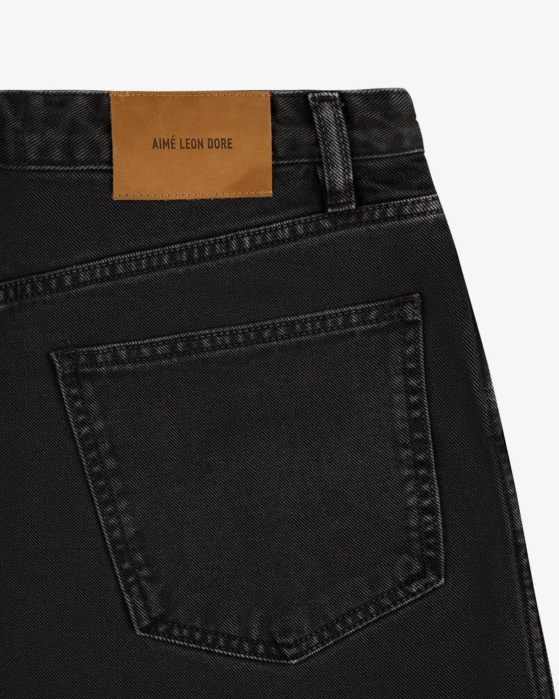 Garment Dyed Relaxed Fit Denim