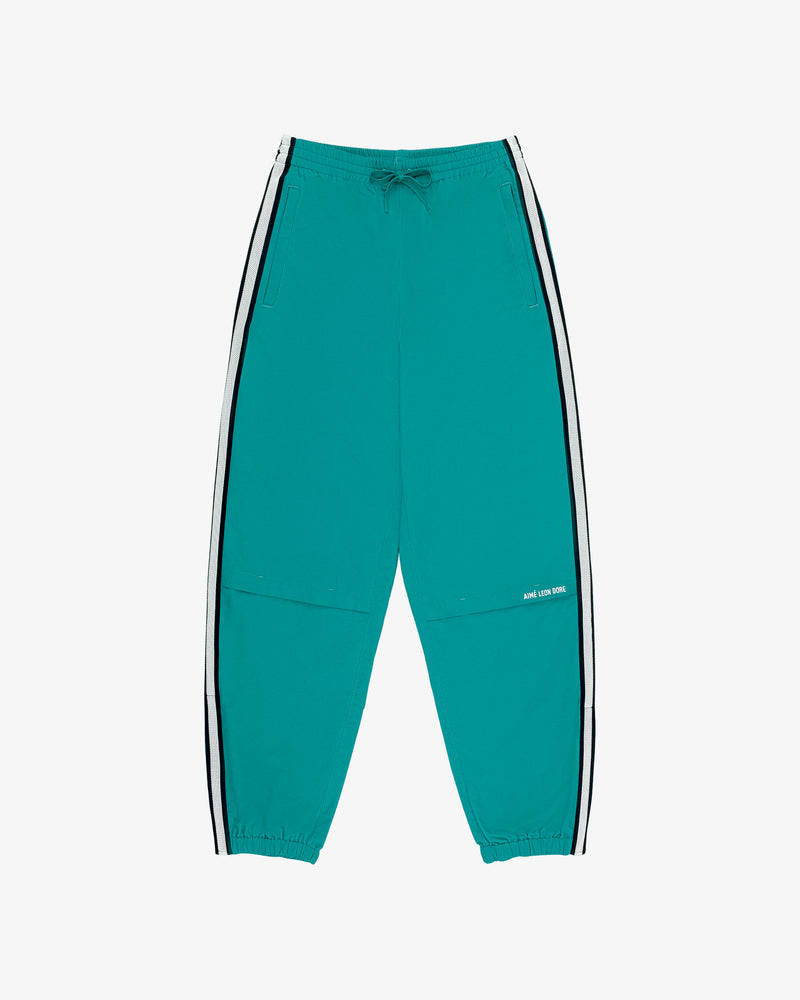 Mesh Stripe Nylon Track Pant