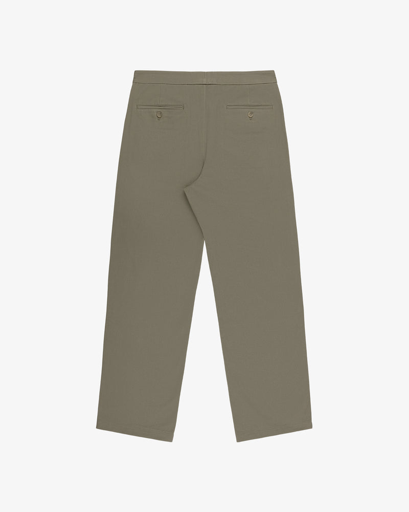 Washed Twill Suit Trouser