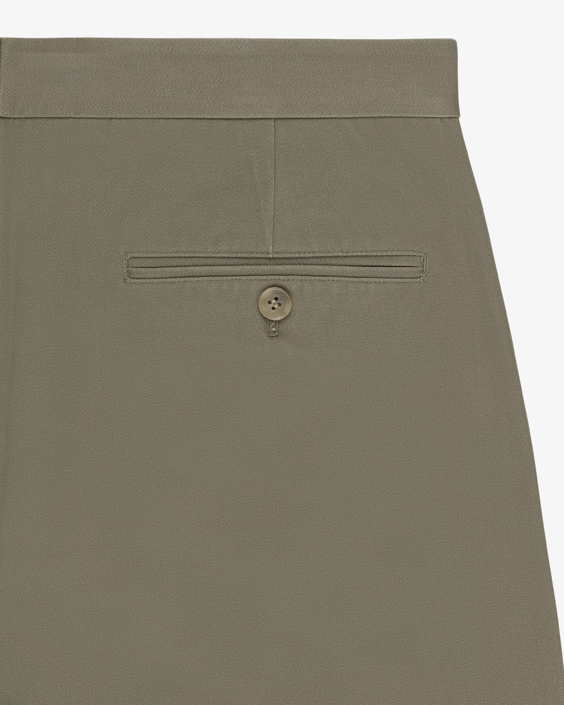 Washed Twill Suit Trouser